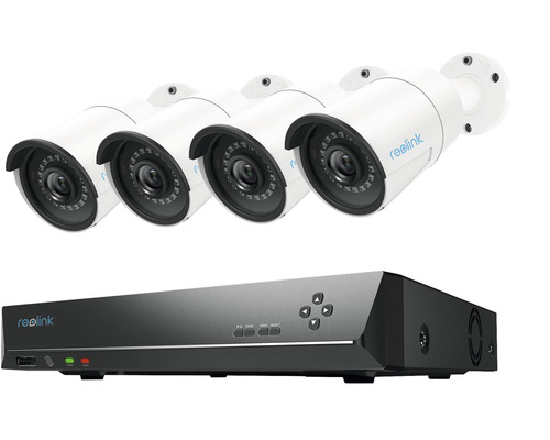 Bezpečnostný kamerový set Reolink RLK8-410B4-2T-5MP(AI) 4x RLC-410 (5MP) + NVR videorekordér 2TB HDD
