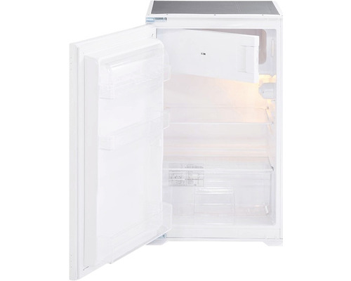 Otvorená biela chladnička