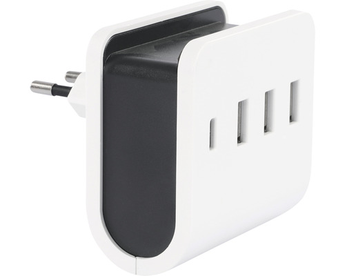 Adaptér do zásuvky s tromi USB portami