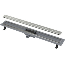 Sprchový žľab form & style Ramree 850 x 62 mm objemový prietok odtoku 27 l/min mriežka z nehrdzavejúcej ocele matná