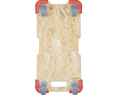 Drevená kolieska na nábytok so štyrmi kolieskami a ochranou rohov