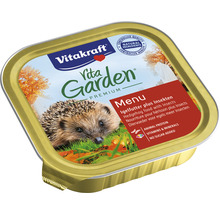 Vitakraft Vita Garden Premium krmivo pre ježkov s hmyzom v hliníkovej miske