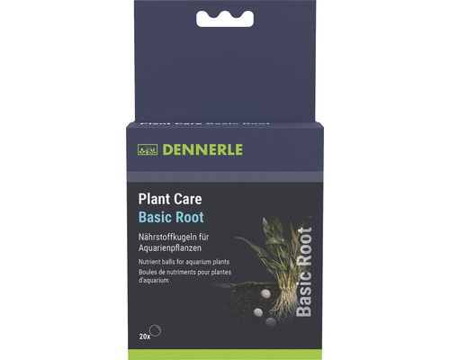 Hnojivo pre akváriové rastliny živné guličky Dennerle Plant Care Basic Root 20 ks