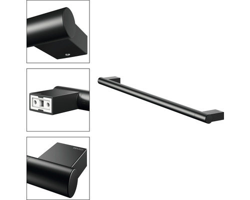 Držiak na uteráky Keuco na montáž na stenu