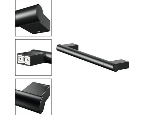 Držiak na uteráky Keuco na montáž na stenu