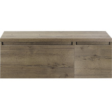 Spodná drevená skrinka s dvomi dvierkami