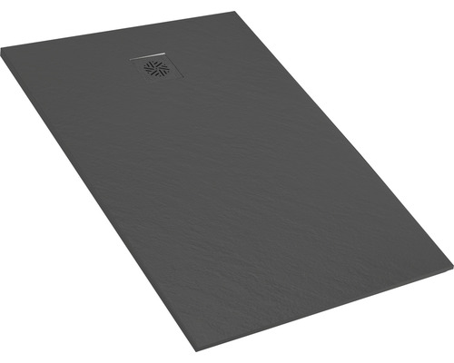 Obdĺžniková sprchová vanička z bridlice s odtokom