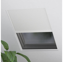 Strešné okno s plisovanou žalúziou na ochranu pred slnkom a súkromím