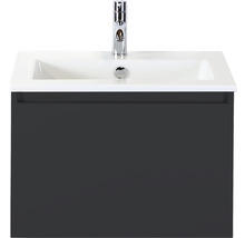 Umývadlo s umývadlovou skrinkou a vodovodnou batériou