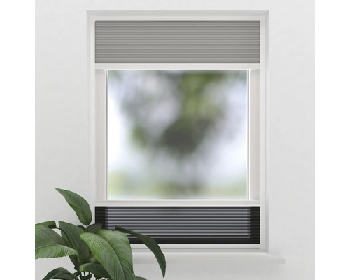 Okno s plisovanou roletou ako ochrana proti slnku a súkromiu