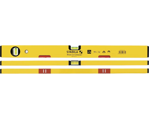 Vodováha Stabila s tromi libelami