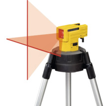 Krížový líniový laser na statíve pre presné vyrovnanie
