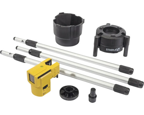 Sada krížového lasera Stabila s teleskopickou podperou