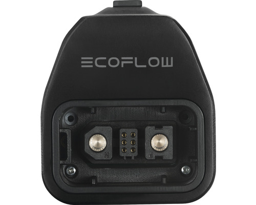 Logo EcoFlow. Pripojenie napájacej stanice EcoFlow.