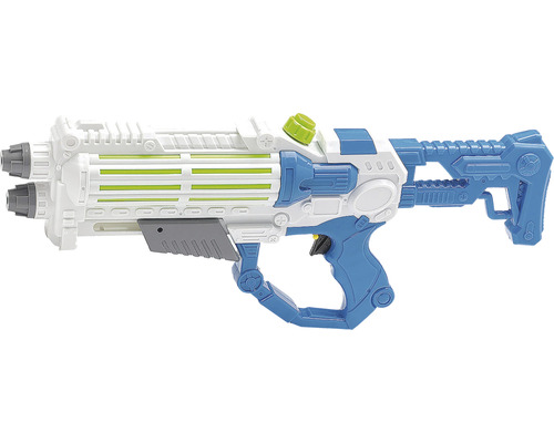 Vodná pištoľ s dvojitou hlavňou pre deti