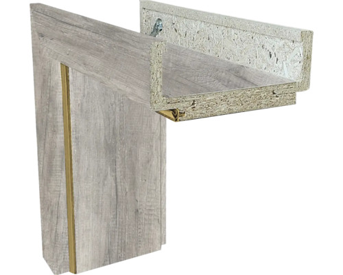 Obložková zárubňa Solodoor 90 L šírka 120 mm dub canyon