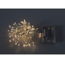 Svetelný reťaz na batérie s dekoratívnymi prvkami