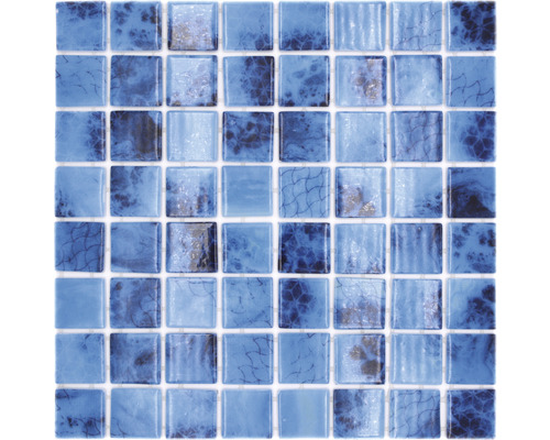 Sklenená mozaika VP56385PUR štvorcová ECO OLYMPIC38 PUR 31,6 x 31,6 cm