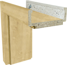 Obložková zárubňa Solodoor 60 Ľ šírka 80 mm dub natur