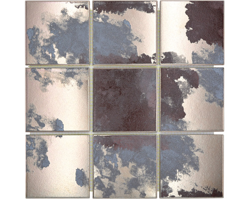 Keramická mozaika CD ZUBIS štvorcová Orient color mix 30,7x30,7 cm