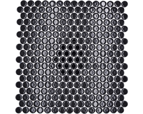 Keramická mozaika Penny čierna 32 x 30,5 cm 890N