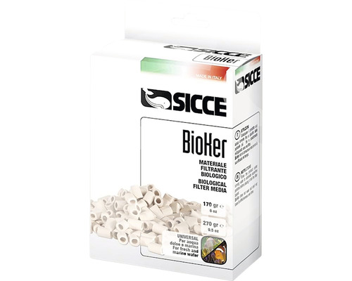 Filtračná náplň SICCE BioKer keramická 270 g pre filter Whale 120, 200, 350 a 500