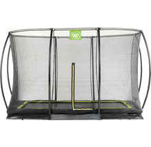 Obdĺžniková záhradná trampolína so zabezpečovacou sieťou od Exit Toys