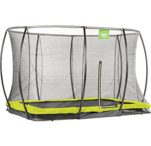 Obdĺžniková záhradná trampolína so sieťou