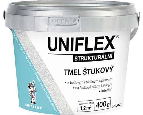 Tmel akrylátový štukový Uniflex Strukturální 400 g
