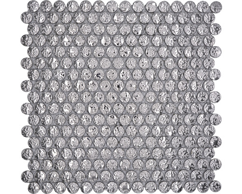 Keramická mozaika Style strieborná 31,5 x 31 cm SB97