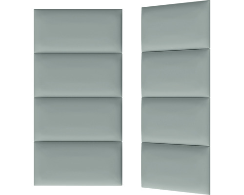 Dva zvuk pohlcujúce stenové panely so štyrmi obdĺžnikovými poľami