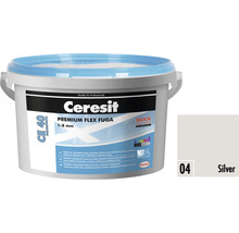 Ceresit Premium Flex škárovacia hmota CE 40 Aquastatic, 1-8 mm, strieborná