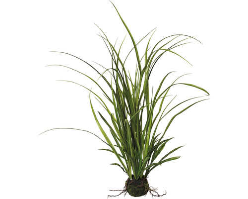 Umelá rastlina lúčna tráva s balom 53 cm