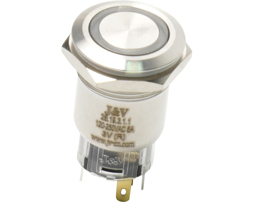 Kovový tlačidlový spínač