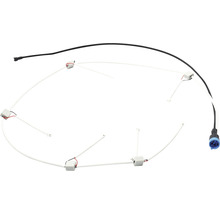 Svetelná reťaz s káblom a spojovacími prvkami