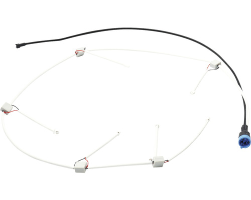 Svetelná reťaz s káblom a spojovacími prvkami