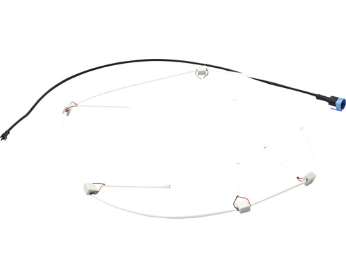 LED osvetľovací systém s káblom a konektorovou zástrčkou