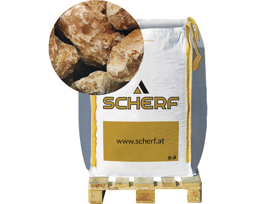 Kamenná drť mramorová veronská 50–100 mm červená big bag 1000 kg Vrece s okrasnými kameňmi na palete, výrobca Schärf