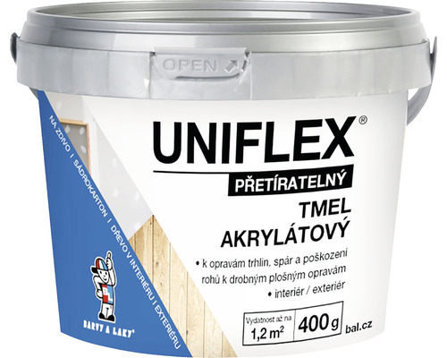 Tmel akrylátový Uniflex pretierateľný 400 g