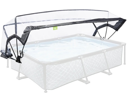 Kryt pre obdĺžnikový bazén na ochranu pred poveternostnými vplyvmi