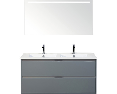 Kúpeľňová zostava Sanox Porto keramika zrkadlo 120 cm 4 zásuvky ľadovo zelená s LED Kúpeľňová zostava Sanox Porto keramika zrkadlo 120 cm 4 zásuvky ľadovo zelená s LED