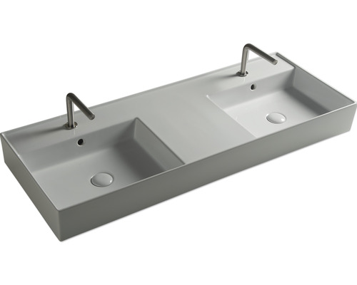 Dvojité umývadlo s dvoma batériami