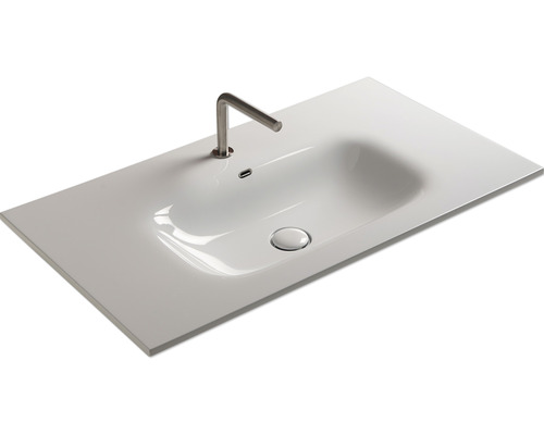 Umývadlo na dosku s vodovodnou batériou do kúpeľne