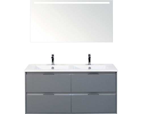 Kúpeľňová zostava Sanox Porto keramika zrkadlo 120 cm 2 zásuvky ľadovo zelená s LED Kúpeľňová zostava Sanox Porto keramika zrkadlo 120 cm 2 zásuvky ľadovo zelená s LED