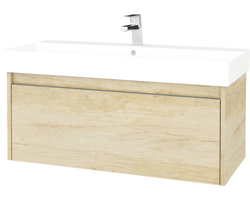 Kúpeľňová skrinka s umývadlom Dřevojas Bono 96x39 cm Nebraska umývadlo Glance 277673