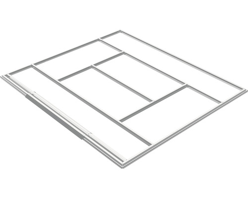 Rámová konštrukcia pre záhradný domček