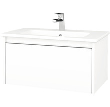 Kúpeľňová skrinka s umývadlom Dřevojas Bono 74x39 cm biela umývadlo Euphoria 203580-thumb-0