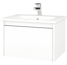 Kúpeľňová skrinka s umývadlom Dřevojas Bono 57x39 cm biela umývadlo Euphoria 203498-thumb-0