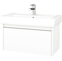 Kúpeľňová skrinka s umývadlom Dřevojas Bono 74,5x39 cm biela umývadlo Q 203405-thumb-0