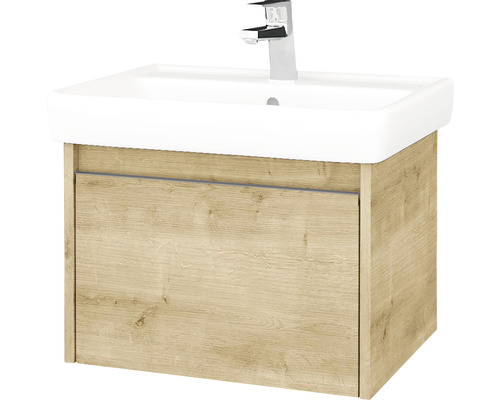 Kúpeľňová skrinka s umývadlom Dřevojas Bono 54,5x39 cm Arlington umývadlo Q 203177